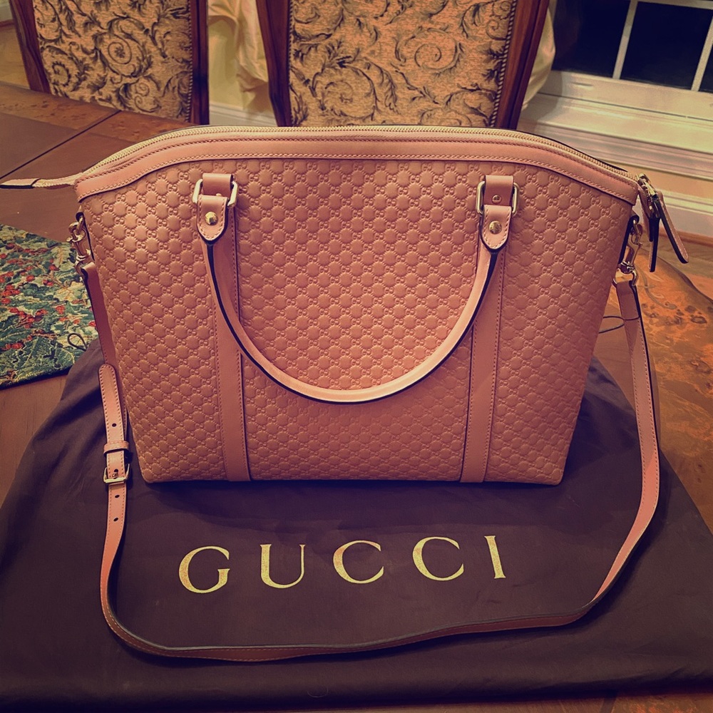 GUCCI GUCCISSIMA CROSSBODY DOME PURSE